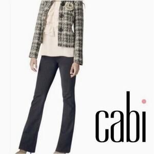 Cabi Charcoal Bootcut Career Pants Stretch Trouser Size 10 Style 542R